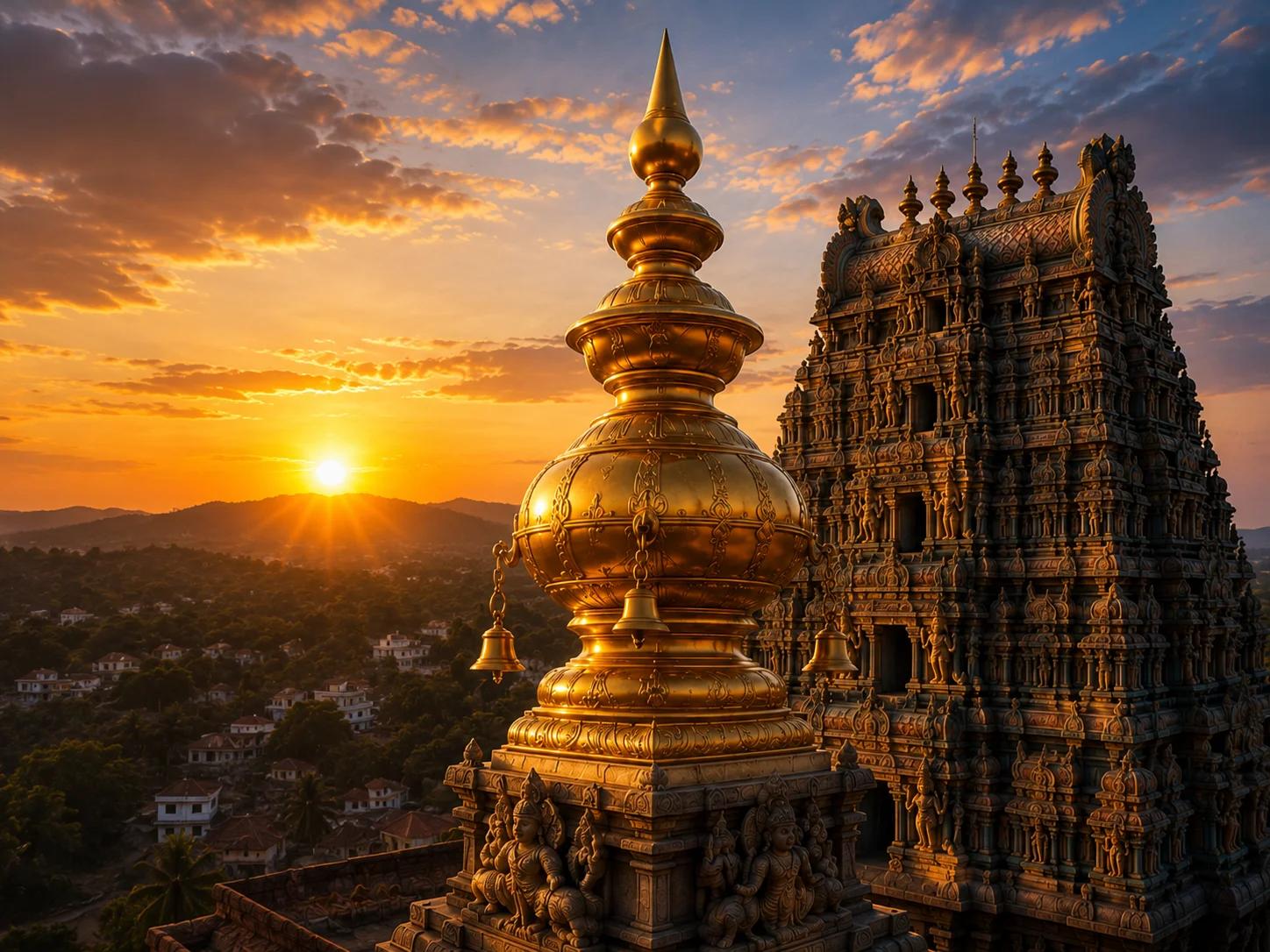 Kovil Gopura Kalasam  - RAS Sirppakalaikoodam