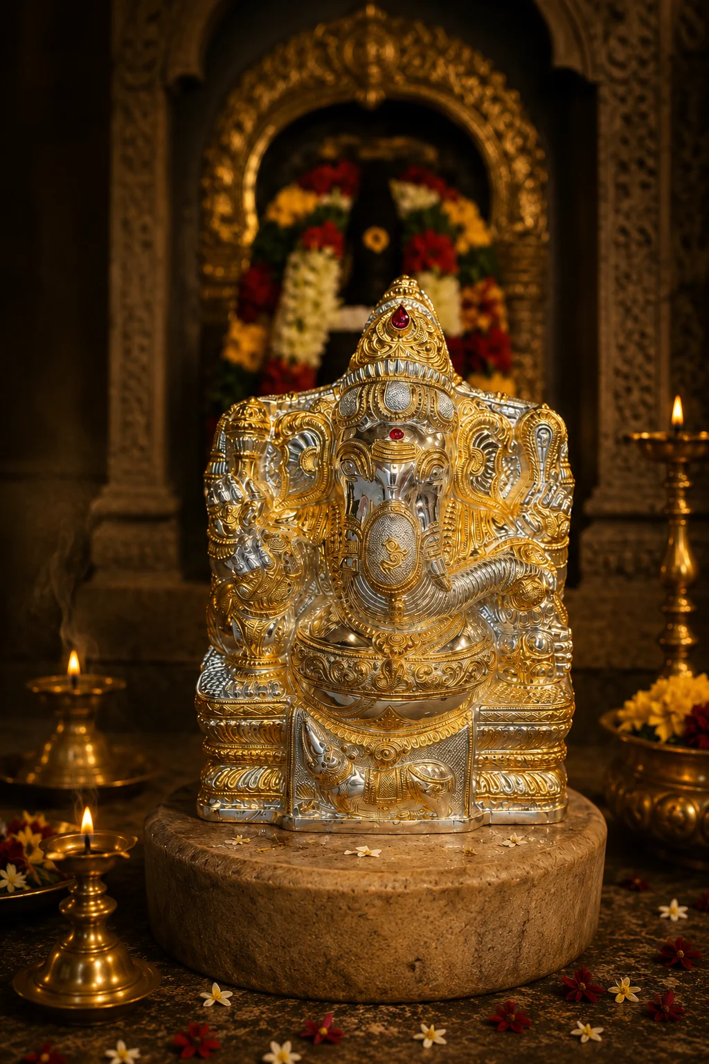 Sacred Ganesha Idol - RAS Sirppakalaikoodam